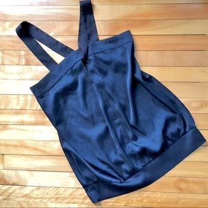 3/30$ Mexx silky tank top in navy and black